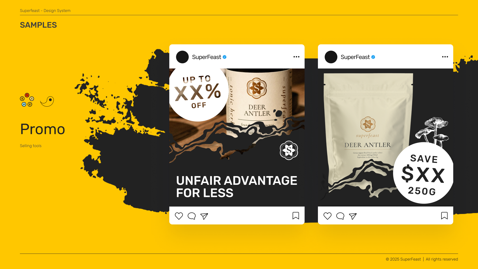 SuperFeast Ads